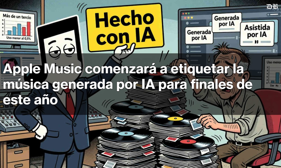 Apple Music le pone etiqueta a las canciones hechas con IA (y todavía no dice cómo la va a controlar)
