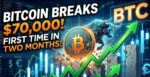 El bitcoin pega el salto más fuerte en años: sube 23% en agosto y ya vale más de 76.000 dólares