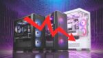 El mercado de PCs de escritorio se desploma: los envíos de procesadores cayeron más del 20%