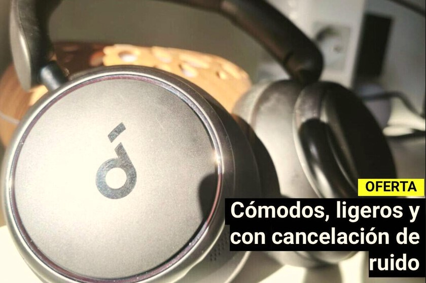 Auriculares Soundcore Space Q45 al 60% off en PcComponentes: quedan a 59,99 euros