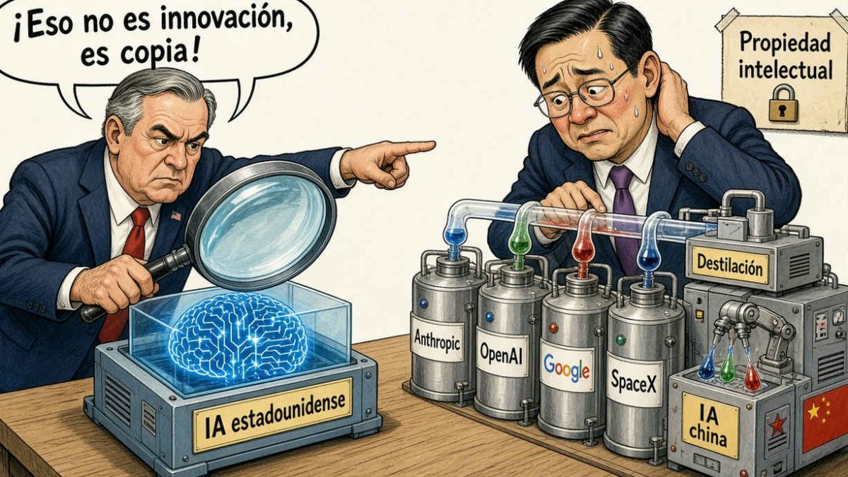 EEUU acusa a seis IA chinas de copiar tecnología a escala industrial, a dos semanas de la visita de Xi Jinping EEUU acusa a seis IA chinas de copiar tecnología a escala industrial, a dos semanas de la visita de Xi Jinping