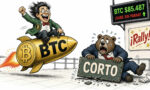Bitcoin pega un salto del 6% y roza los USD 87.000 tras liquidar 648 millones en posiciones cortas