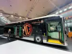 MG mostró en Alemania su primer colectivo eléctrico para viajes largos