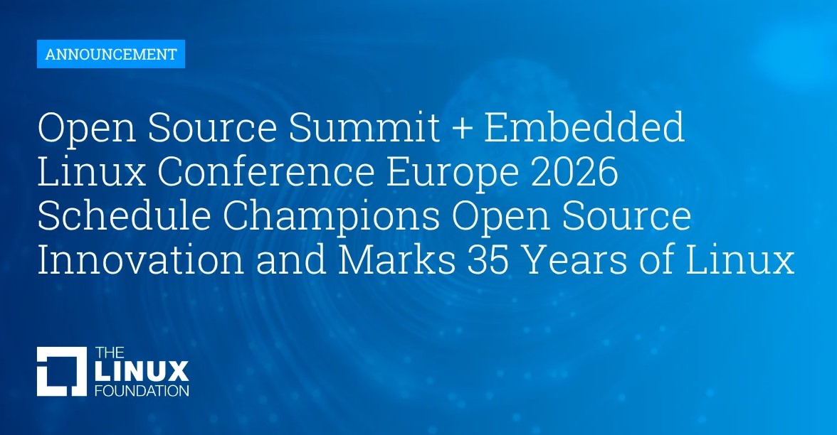 Linux cumple 35 años y lo festeja en Praga con el Open Source Summit Europe