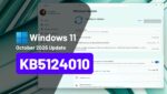 Windows 11 se actualiza en octubre con un paquete grande de funciones nuevas